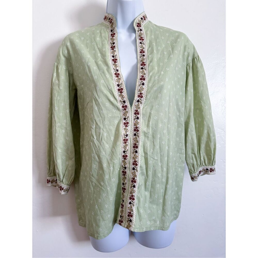 Martha of Taos Original 1960s/ 1970s blouse size Medium